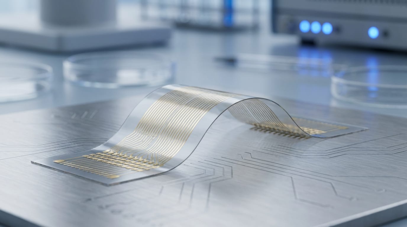 Micro-flex electronics concept for BCI
