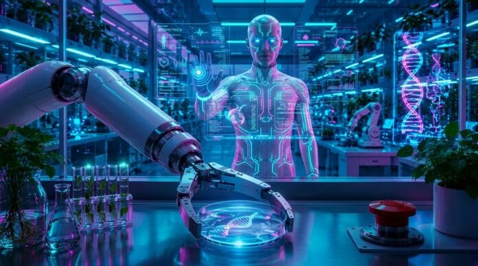 Anthropic biology lab