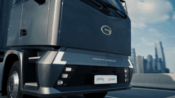 Pony.ai T9 Level 4 autonomous electric truck unveiled at IAA Transportation 2026 in Hannover