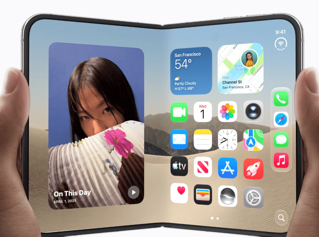 foldable iPhone Duo debut