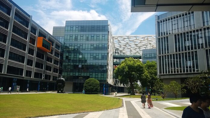 Alibaba Group headquarters campus in Hangzhou, China